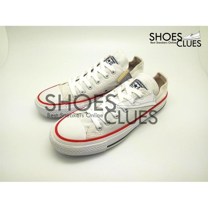 Sepatu Converse All Star Low White Real Pic High Quality Harga Grosir - Aidpmk