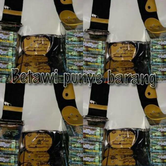 IKAT PINGGANG/SABUK/GESPER HAJI (GESPER BETAWI) HITAM SIZE: M - HJDF