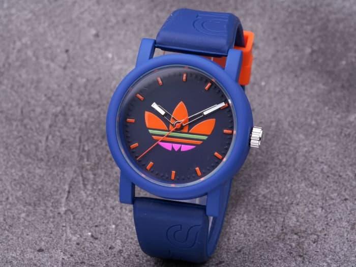 Jam Tangan Pria / Wanita Murah Adidas Clasico Rubber Dark Blue| AMO Store