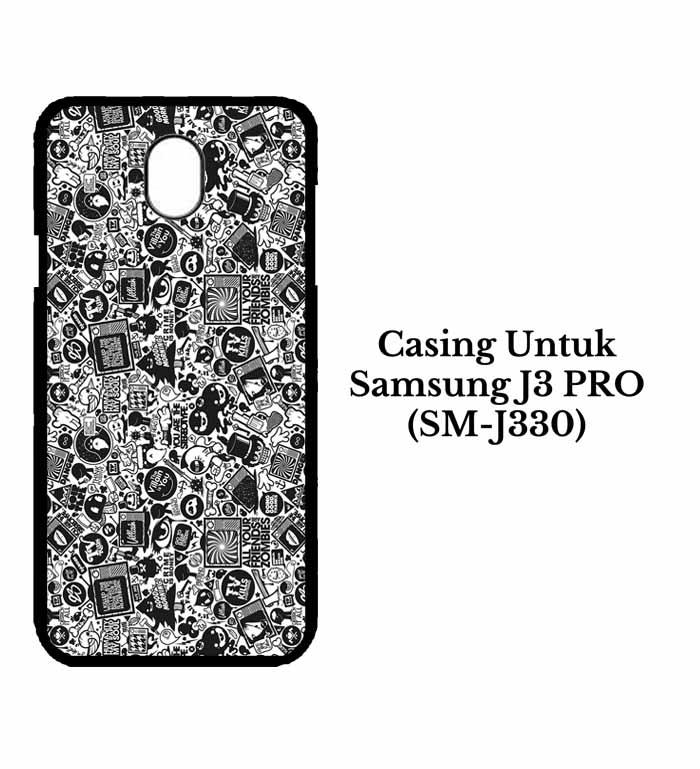 Casing SAMSUNG J3 Pro SM J330 art pop art concept Custom Hard Case Cover