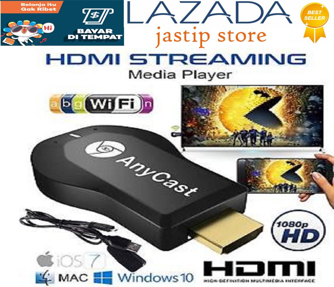 Anycast Dongle Wifi HDMI Display Receiver - HDMI Dongle - AnyCast Wireless DLNA Airplay Dongle TV Stick Push Chrome cast Wifi Display Receiver PC Android Media Player for Ipad Android