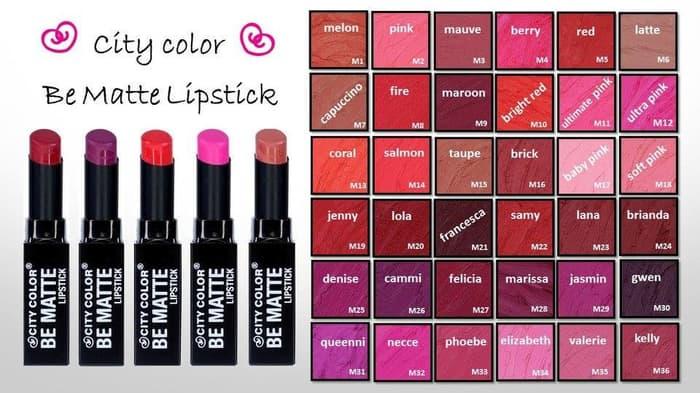 Ledisia - City Color Be Matte Lipstick Original