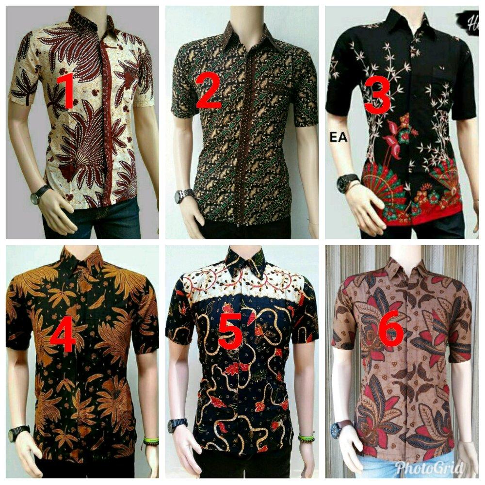 kemeja batik termurah - bahan katun prima - harga grosir jual eceran - supplier batik pekalongan di lapak BATIK MURAH JAYA aisyah_isa546