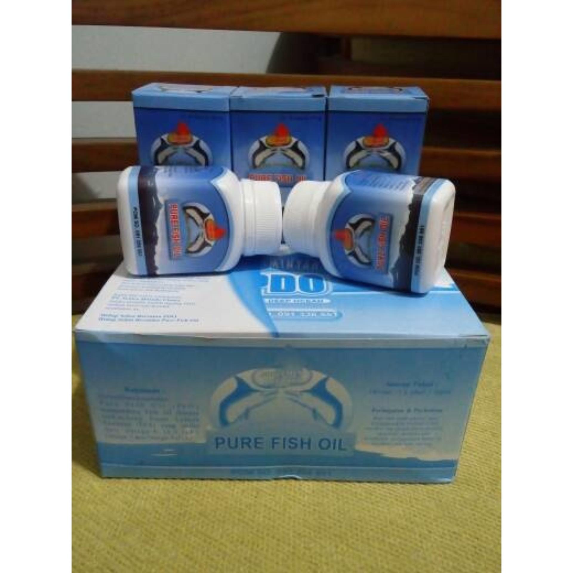 PDO Pure Deep Oil – 30 Softgel Minyak Ikan Sehat Jantung Pembuluh Darah | Agen Grosir Deep Sea Sunhope Odourless Fish Omega 3