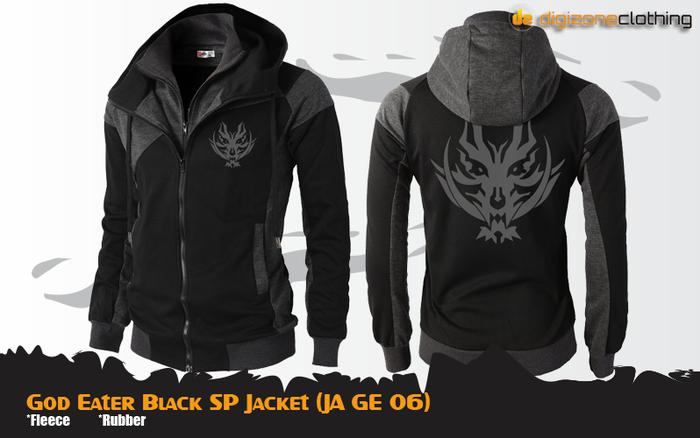 Best Seller!! GOD EATER BLACK SP JACKET (JA GE 06) - ready stock