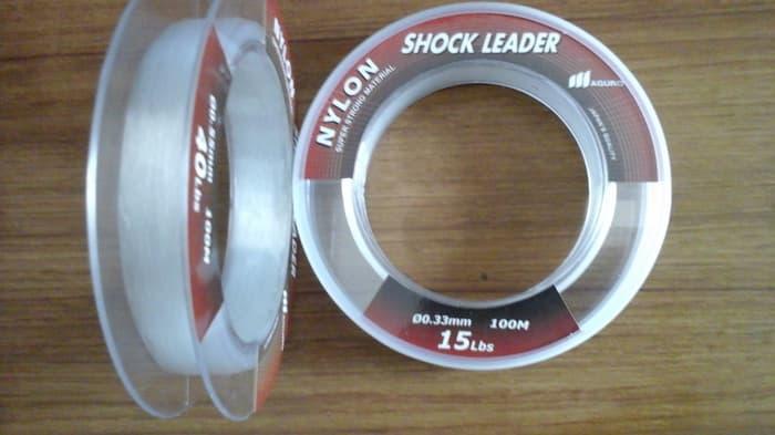 HARGA SPESIAL!!! JUAL SENAR NYLON MAGURO SHOC LEADER 0.33MM/15LBS 100M - fbr2Eu
