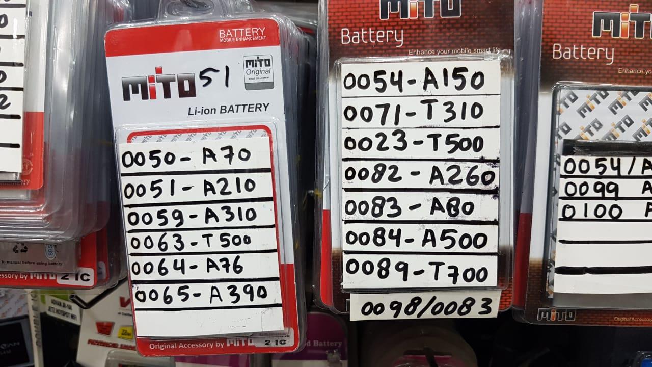Original Batre Baterai Mito A210 A810 BA-00051 BA00051