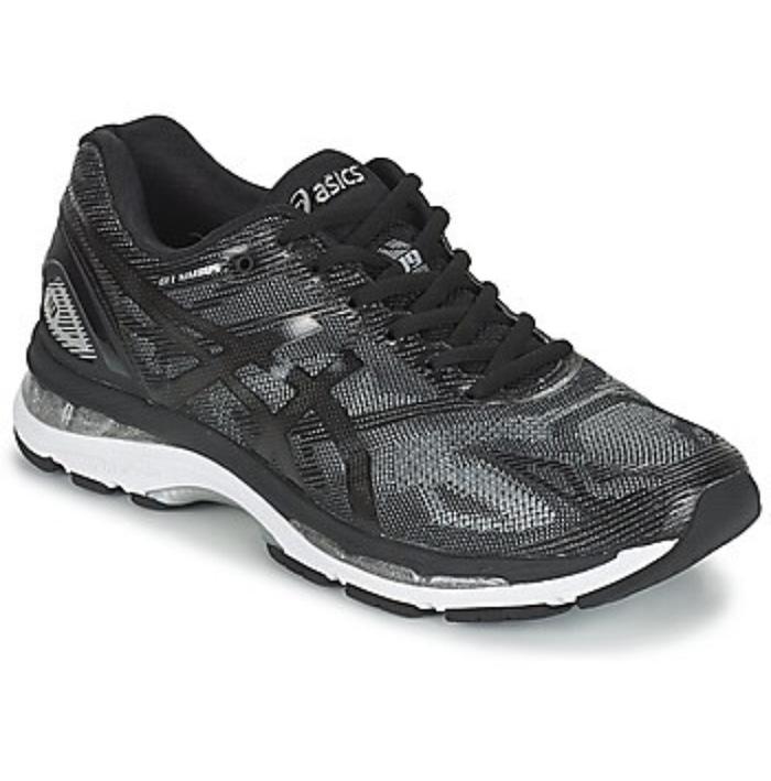 TERLARIS Asics Gell Nimbus 19 Black Premium Original / sepatu running PROMO