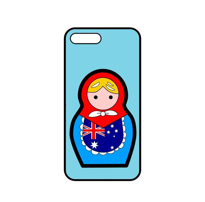 Casing Custom iPhone 7 Australia Matroska Fifa 2018 L2555