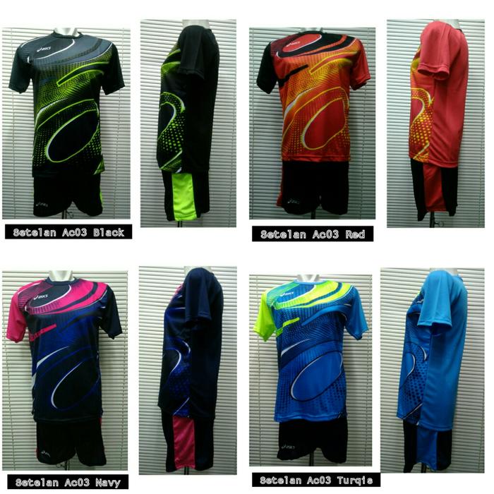 HARGA PROMO!!! Baju Setelan Voli / Volley Asics AC03 Polos - ygZx3v