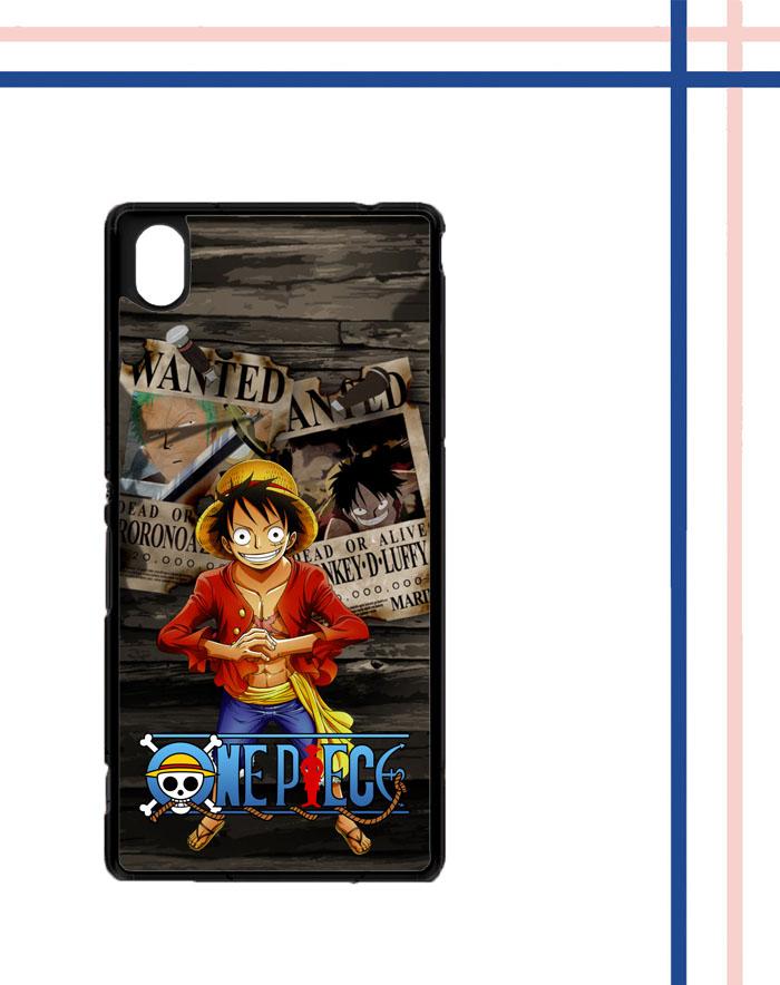 Casing gambar motif HARDCASE untuk hp Sony Xperia M4 Aqua one piece Q0077