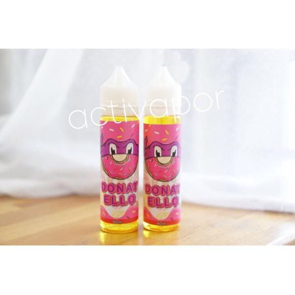 DONAT ELLO Strawberry 60Ml Premium Liquid Eliquid Vape Vapor DONATELLO
