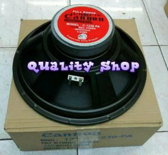Speaker fullrange canon 1230 pa (12 inch ) mantap buat Diskon