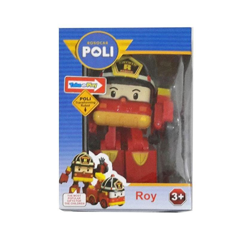 Robocar Poli Mainan Mobil Edukasi Anak - Fire engine Roy