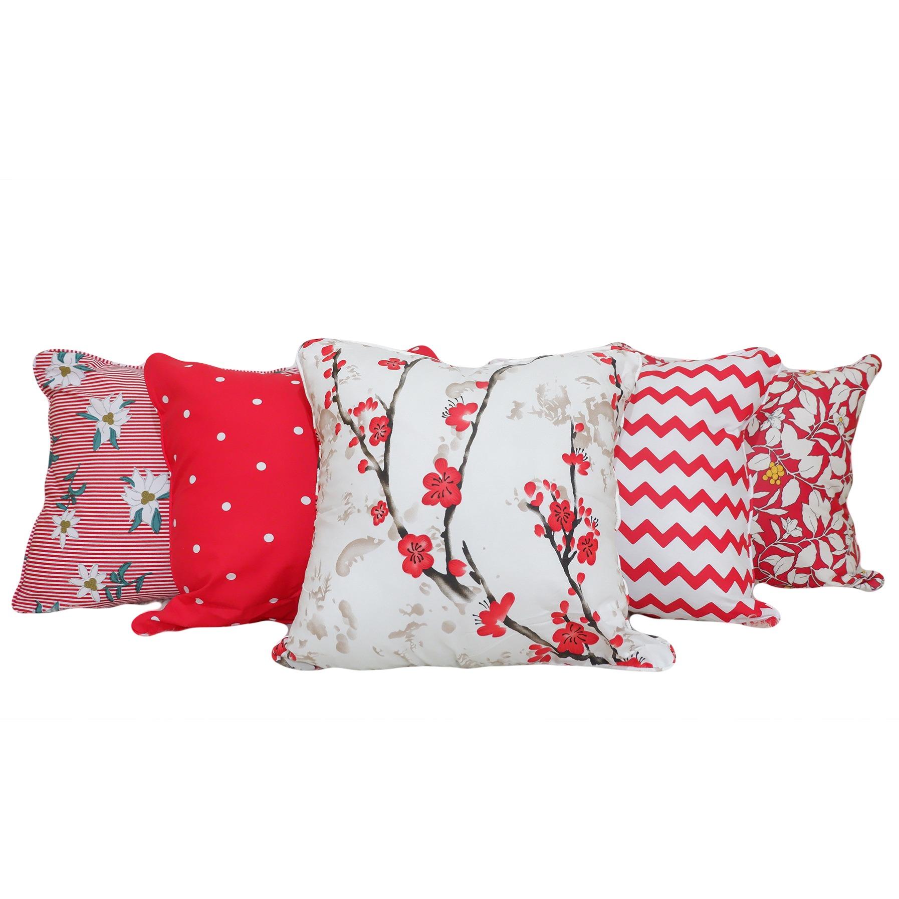 Shafiyyah.Sarban (1 SET / 5 PCS) Sarung Bantal Sofa / Kursi 40x40 cm