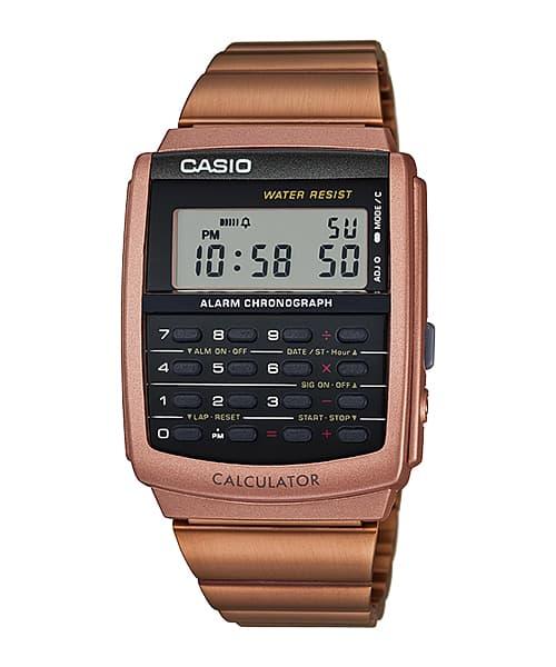 Harga Diskon!! Casio Calculator Kalkulator Jam Tangan Rose Gold Ca-506C-5A Original - ready stock