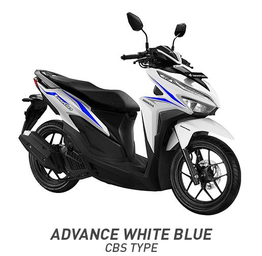 NEW VARIO 125 ESP CBS ADVANCE WHITE BLUE (WL) JAKARTA