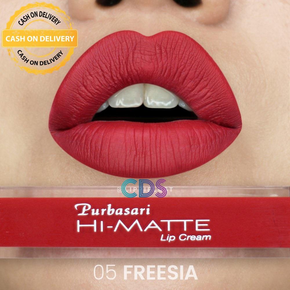 Purbasari Hi-Matte Lip Cream - 05 Freesia