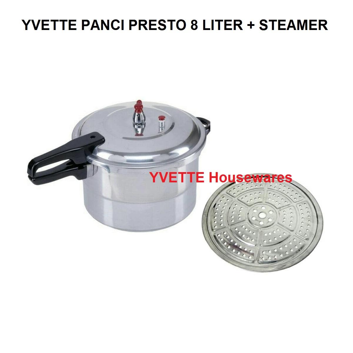 Panci Presto Kapasitas 8 Liter Pressure Cooker Masak Cepat Nga Pakai Lama