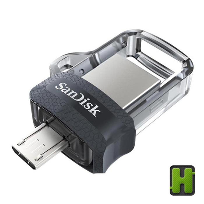 Flashdisk OTG 128GB Sandisk Ultra Dual M3.0  Flash Disk FD Original