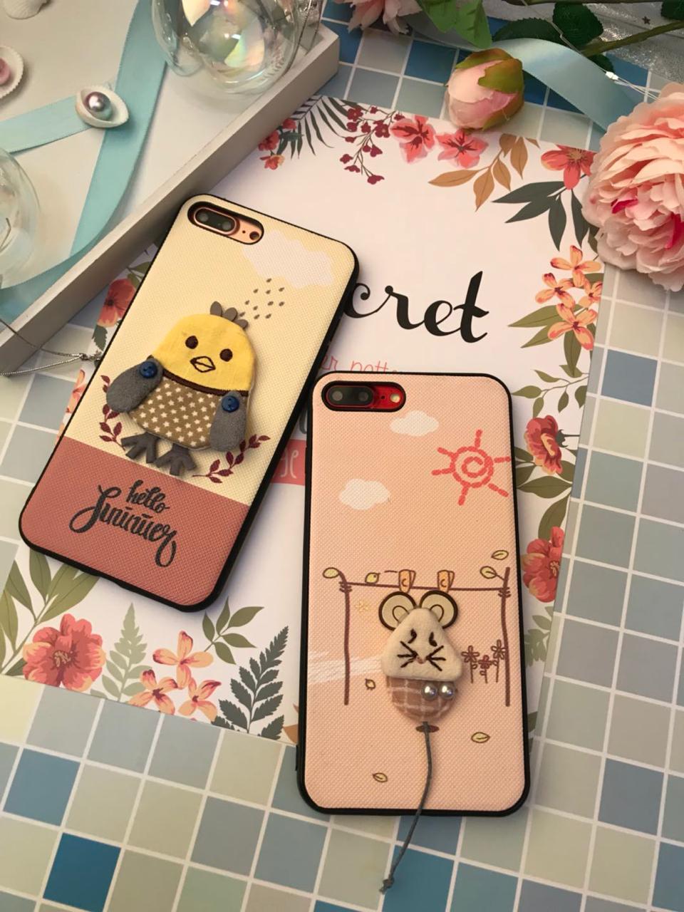 Case 4D Boneka Happy Morry For Vivo Y71 / Case Karakter / Case Happy Morry / Case 4D Boneka Lucu - Motif Random