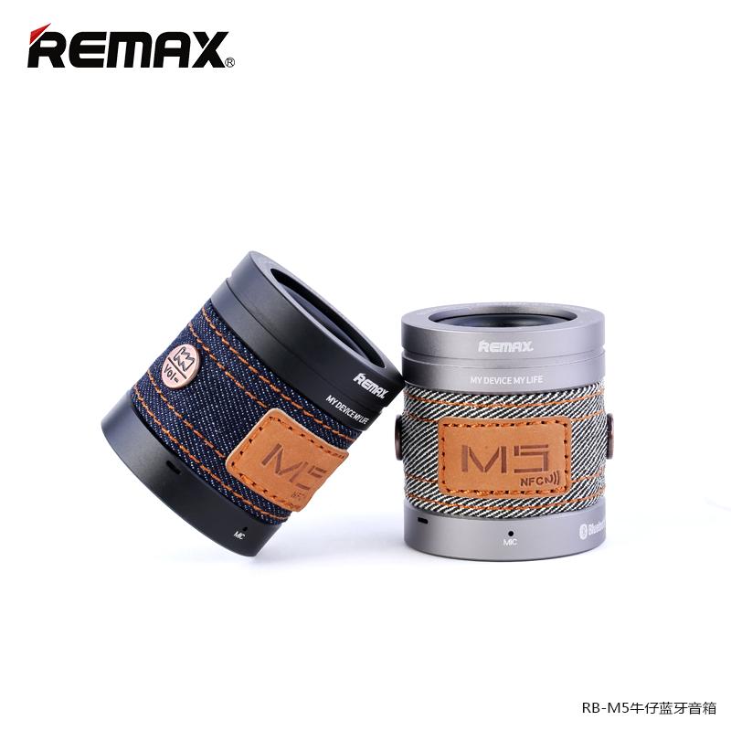 REMAX Portable Bluetooth Speaker CSR 4.0 - RB-M5 untuk Samsung S8, Xiaomi 4x, Mi 8, Note 8, Iphone X, Iphone 8, Oppo F5, Vivo V9, LG, Sony, HTC