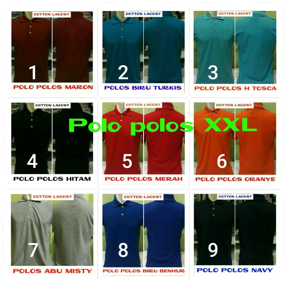 Kaos polo polos XXL di lapak Fashion depok bahrudin_tanjung
