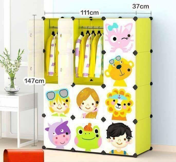 Lemari Plastik 12 pintu