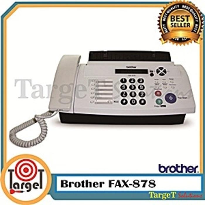 Promo Brother Fax 878/Mesin Fax/Printer/Scanner/Mesin Fotocopy/Toner/Jilid Original
