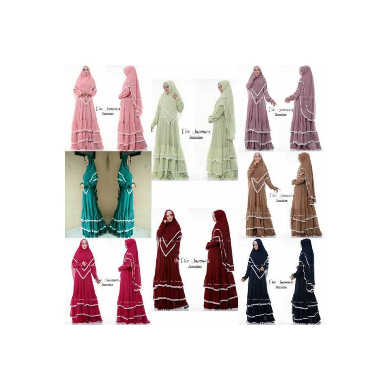gamis syari jamaise by eric summers / dress ceruty simpel mewah