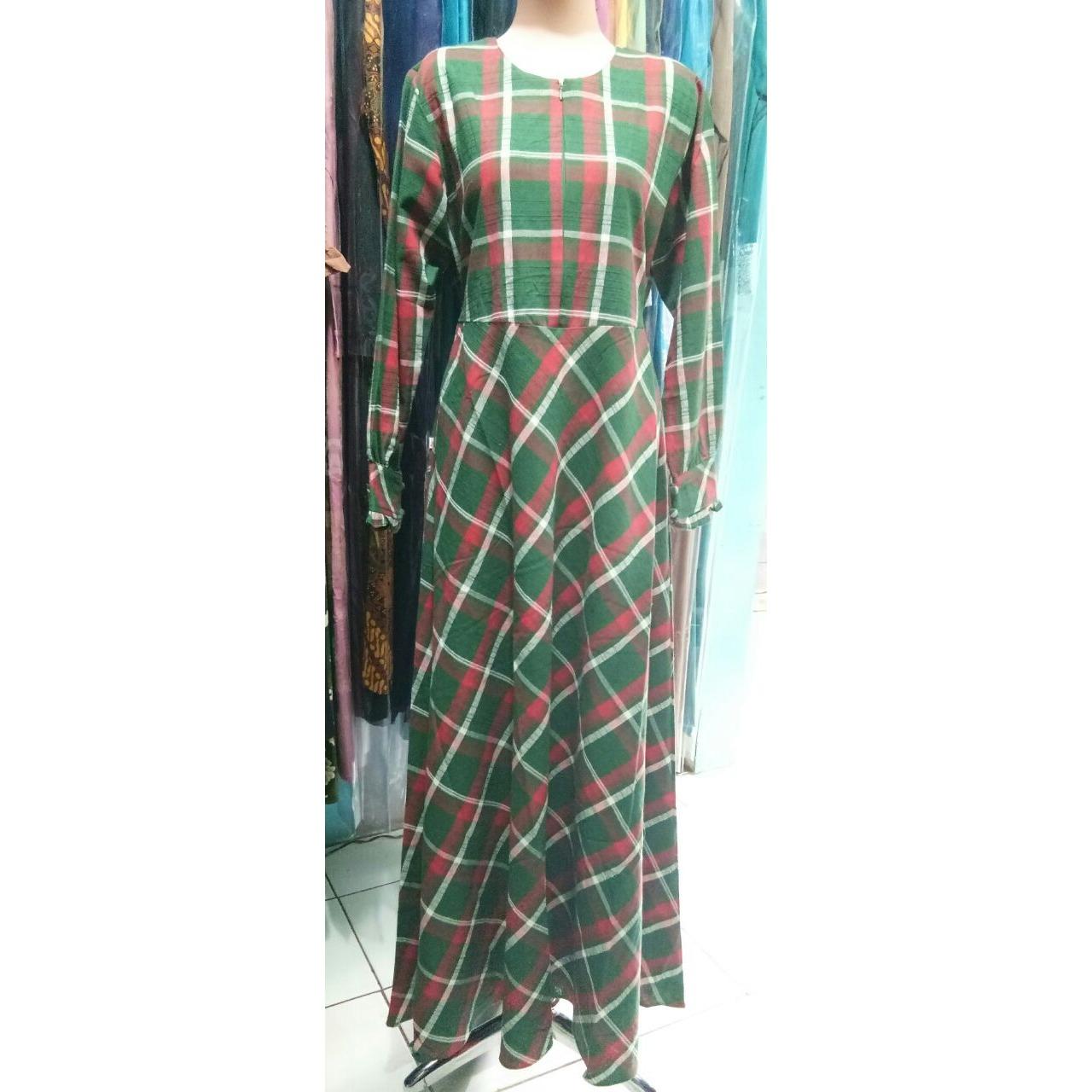 Gamis Cantik Dengan Bahan Katun Linen