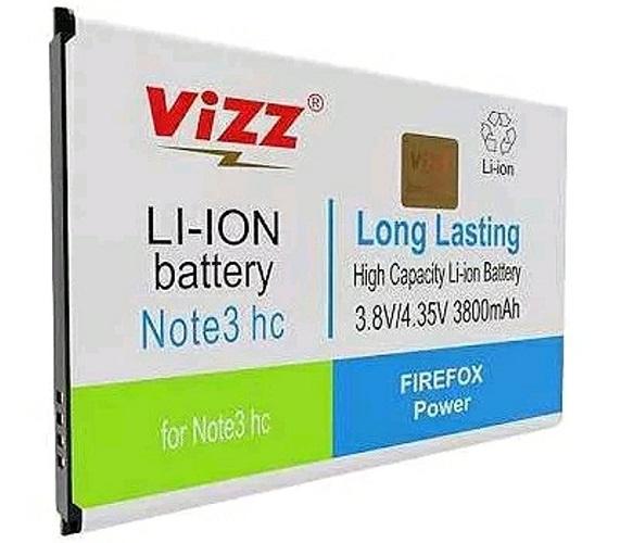 Vizz Battery Batt Batre Baterai Double Power Vizz Samsung Note 3 HC Replika Supercopy