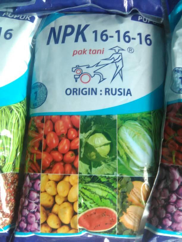 Pupuk NPK 16-16-16 Origin Rusia Harga Grosir