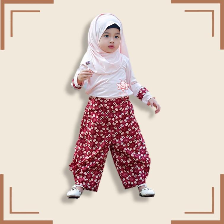 eLBi - Baju Muslim Anak Perempuan / Baju Muslim Balita Perempuan / Gamis Anak Perempuan / Hana Jasmine Series