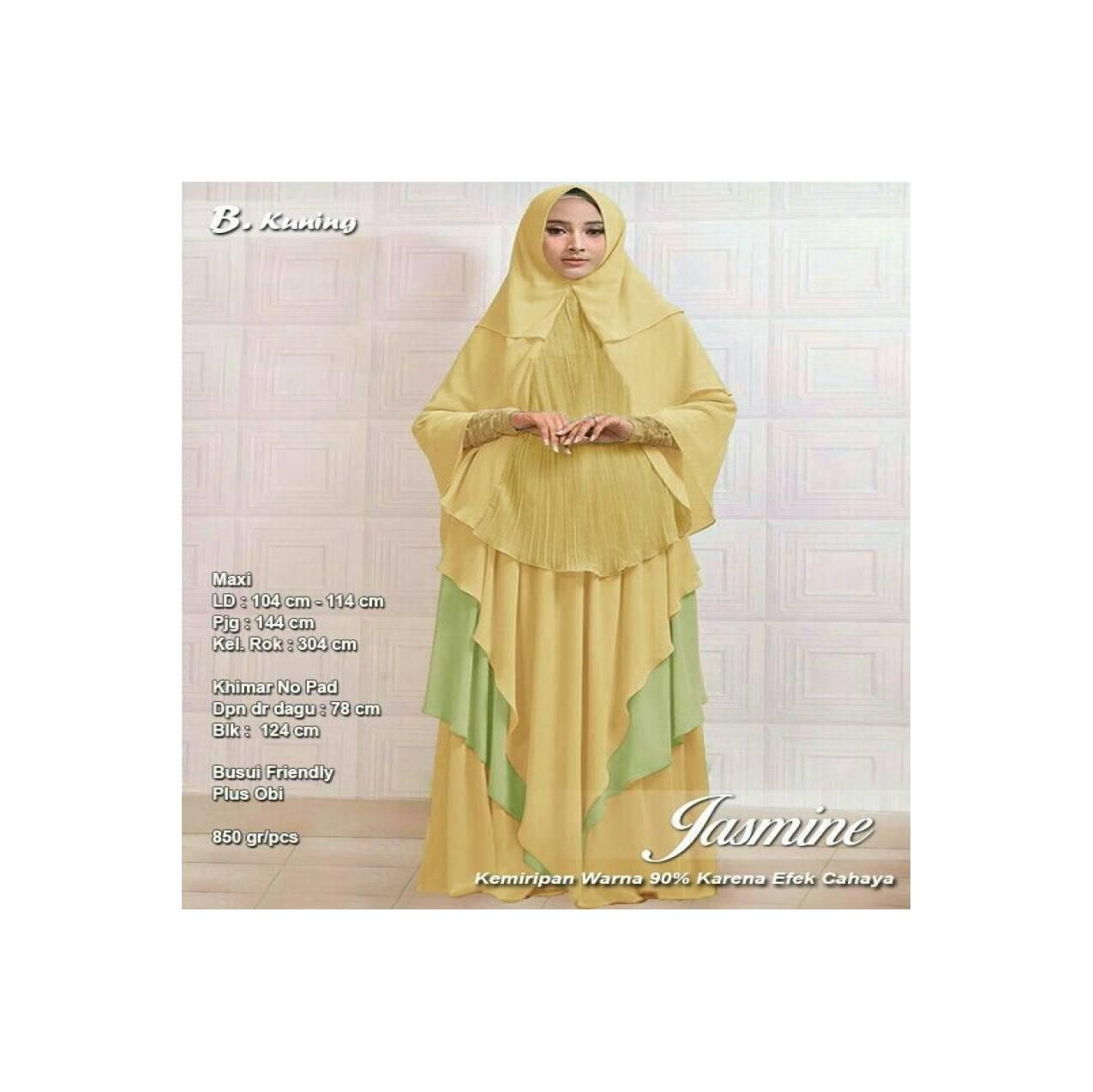 Promo Termurah Bergo Syari 119279 SYARI JASMINE KUNING