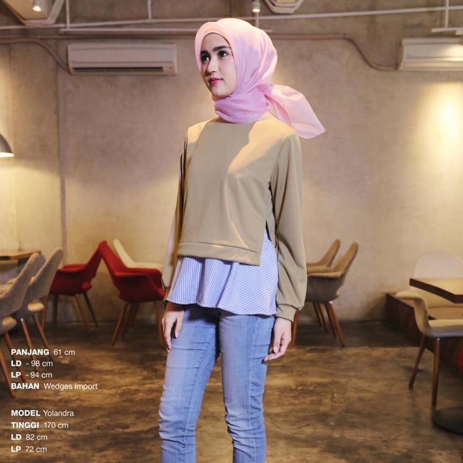 Jo & Nic Vionette Top - Atasan Wanita Hijab