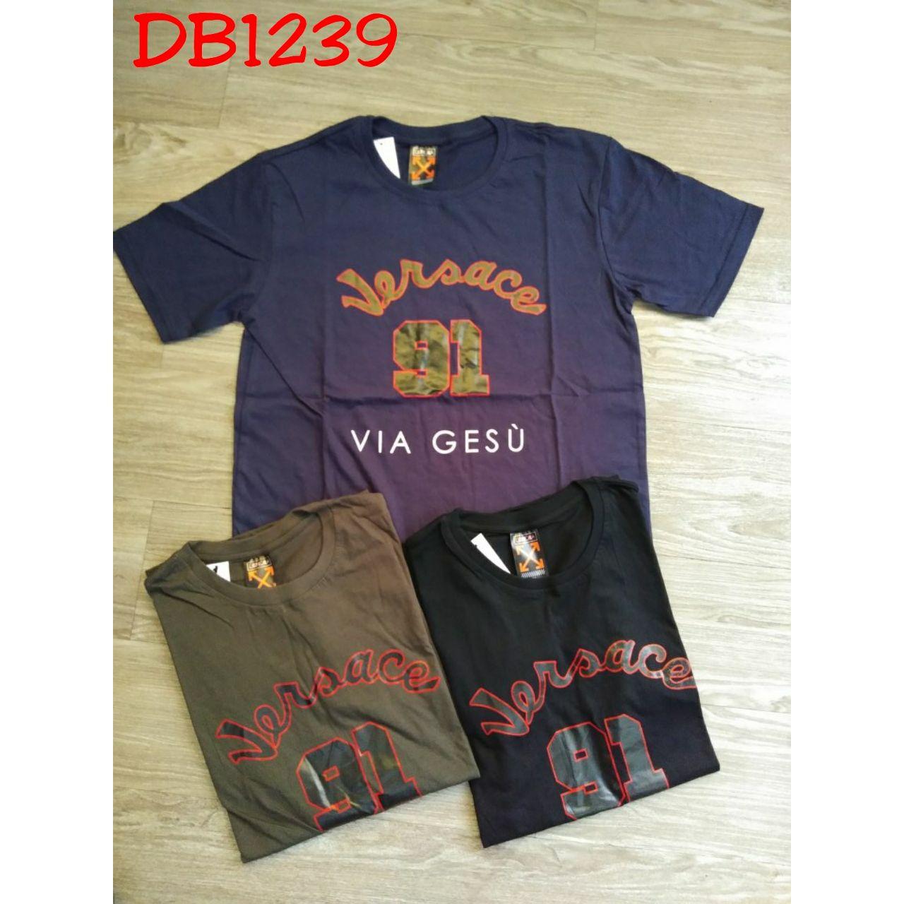 Kaos Karakter Versace Via Ges U (DB1219) Lengan Pendek Tshirt Carded Baju Cowok Murah