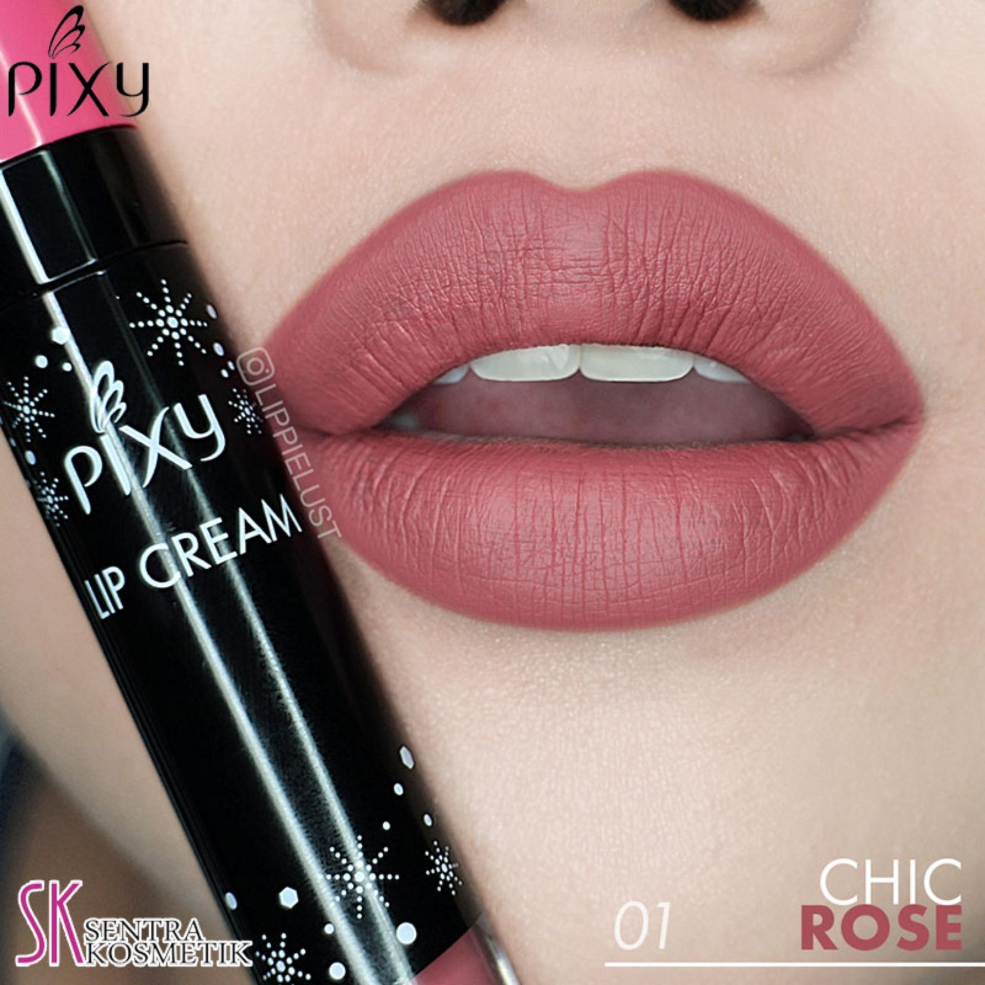 PIXY Lip Cream 01 Chic Rose