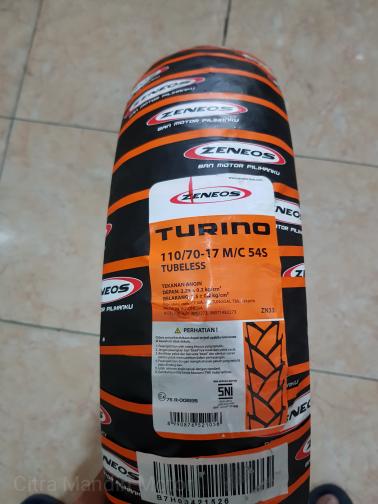 Ban Motor Zeneos Turino ZN 33 110/70 - 17
