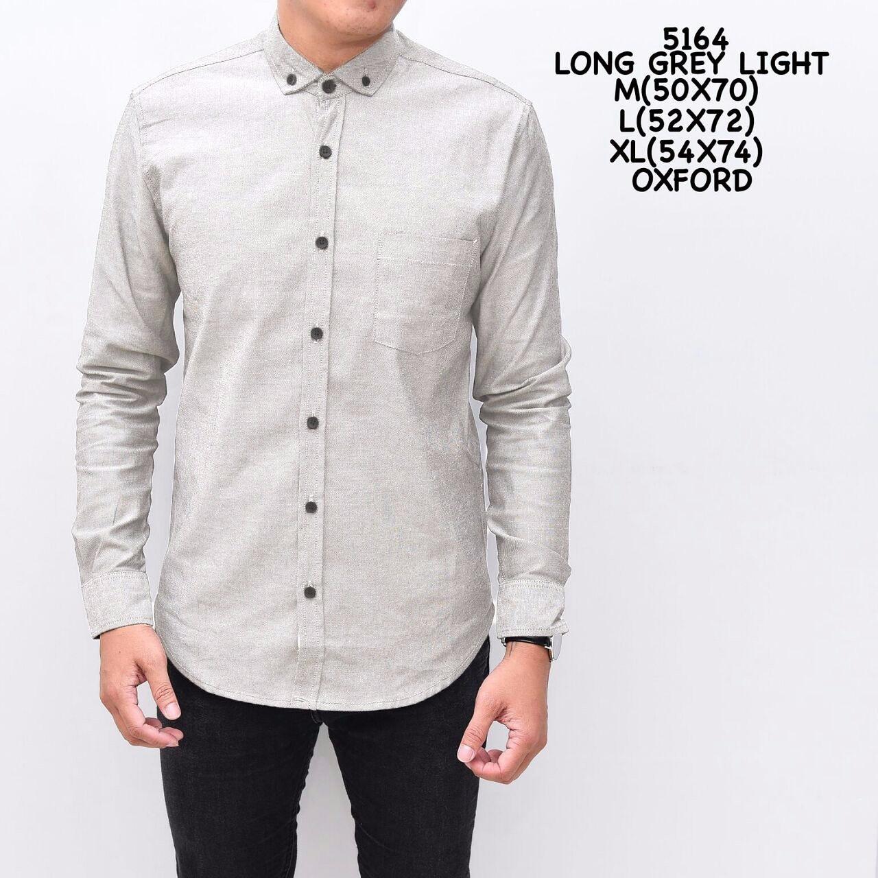 the most - Kemeja Panjang pria warna biru / warna abu terang kemeja kerja kantor pria termurah beli fashion baju atasan pria terlaris best seller beli baju cowok