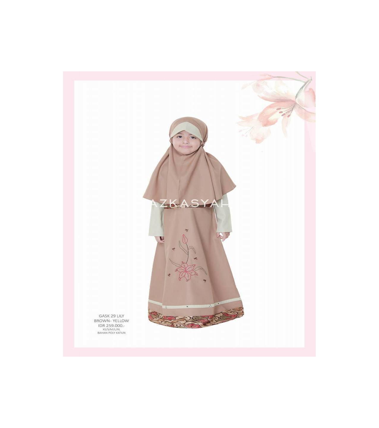 gamis anak/ azka/ lily