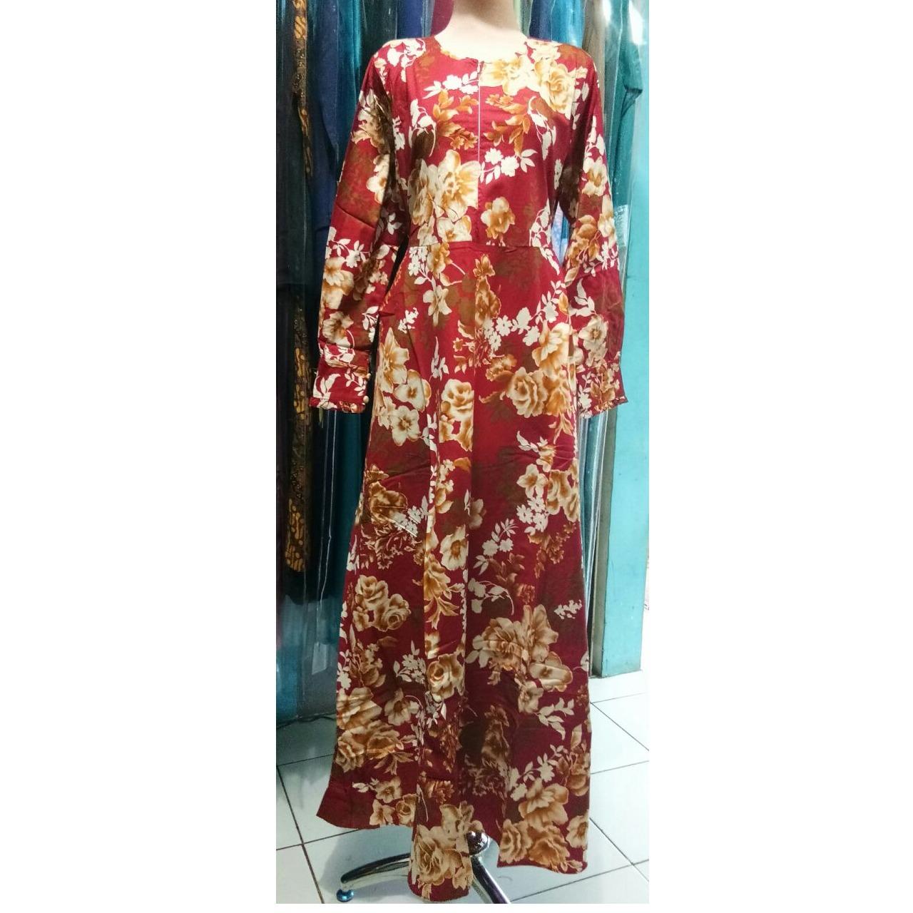 Gamis Cantik Dengan Bahan Katun Poplin