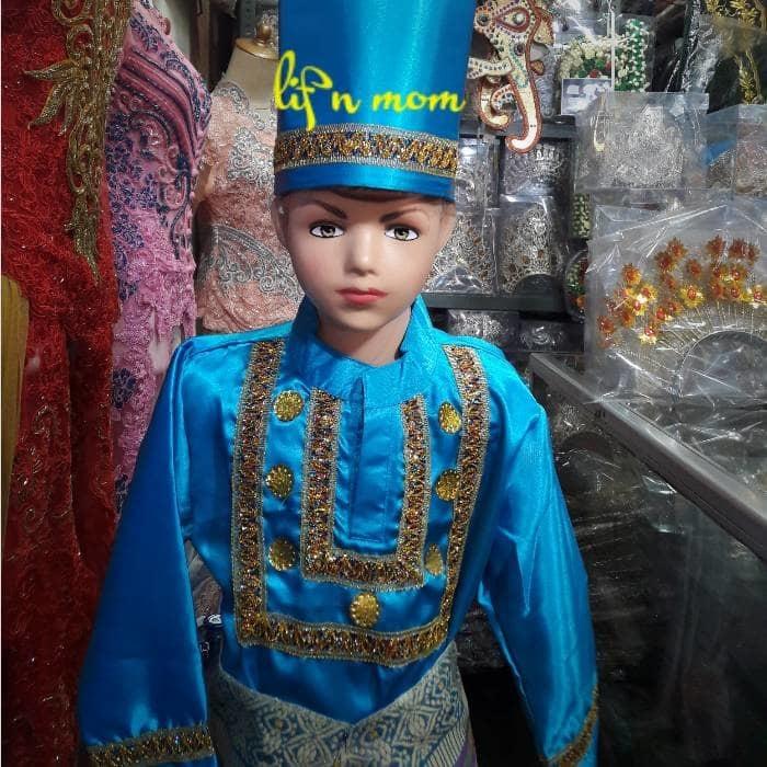 Promo: Baju Adat Banjar Melayu Anak Laki Untuk Karnaval - ready stock