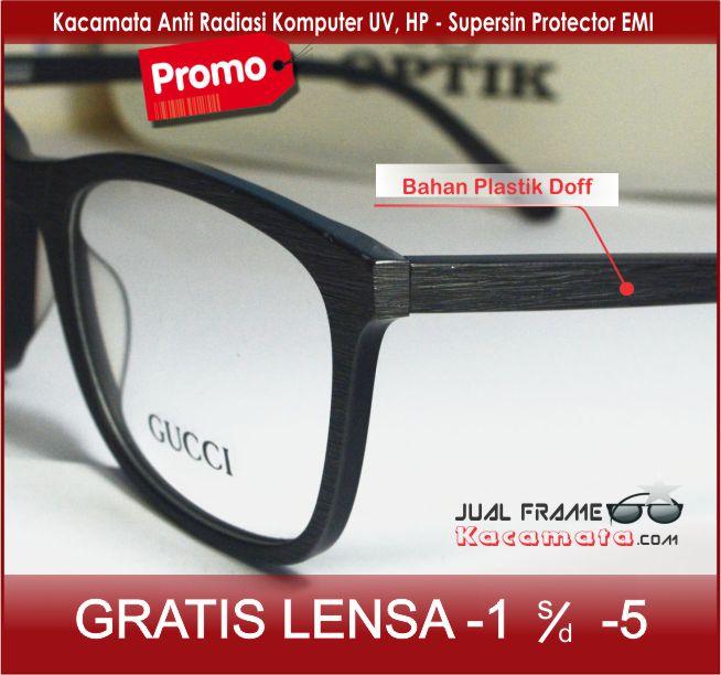 Frame kacamata 1327 + lensa minus/plus/silinder kacamata baca gaya untuk pria dan wanita