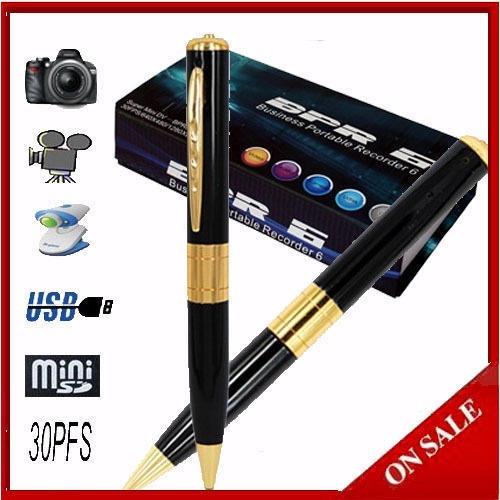Mini Spy Pen HD Video Hidden Camera Pulpen kamera / SPY Cam Pen BPR 6 / Kamera Pengintai