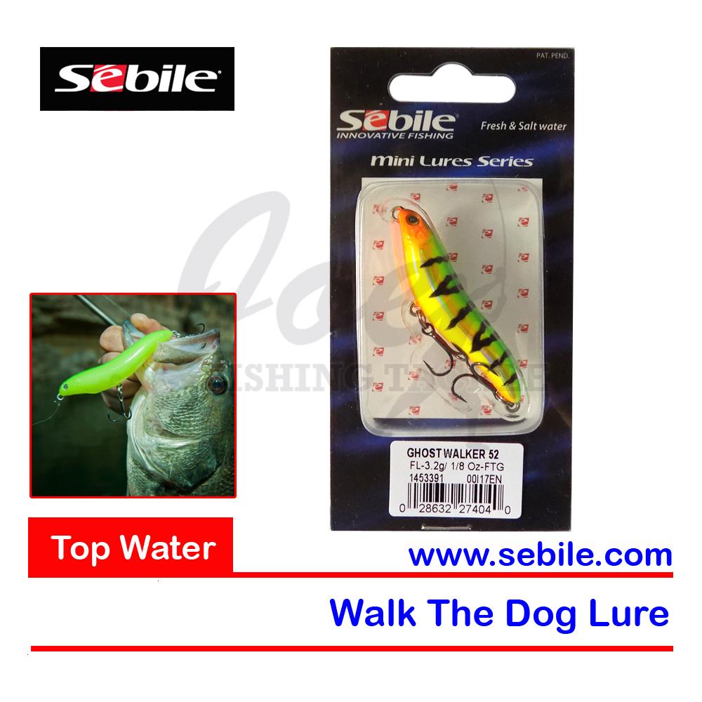 Sebile Ghost Walker 52 FTG 3,2gr - Umpan Pancing Tiruan Lure WTD UL