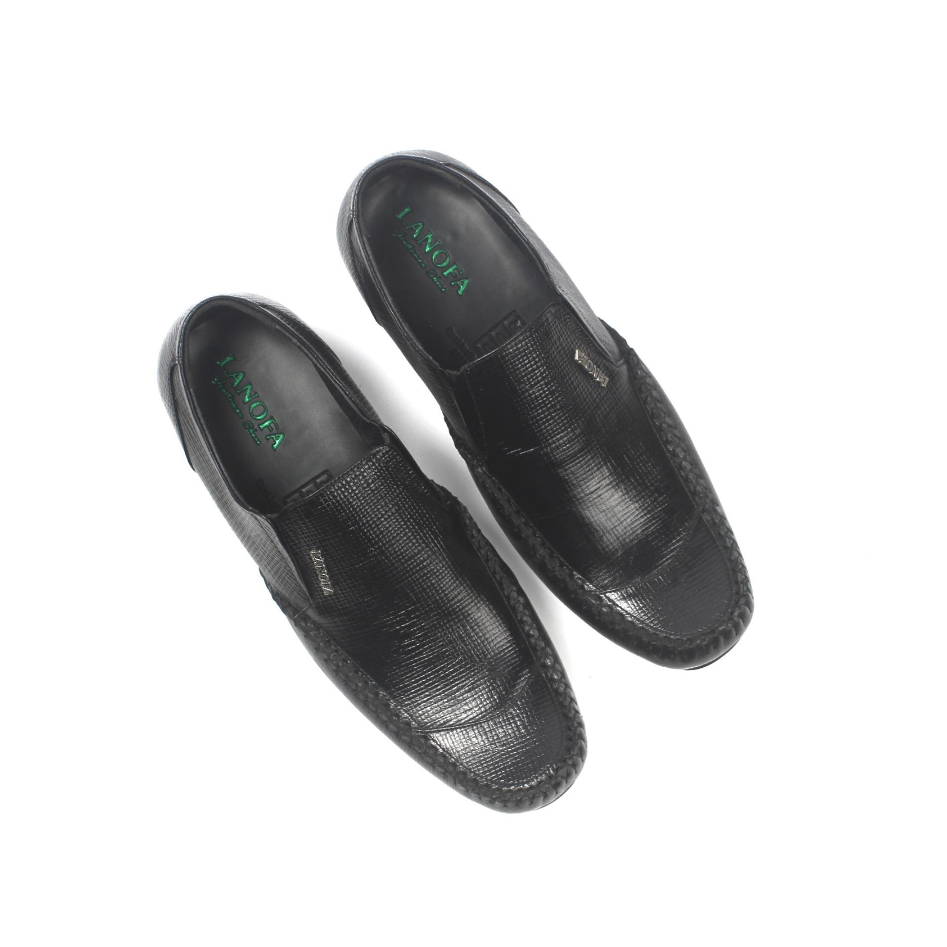 Promo Sepatu Kulit Pria Pantofel LANOFA1157 di jakarta