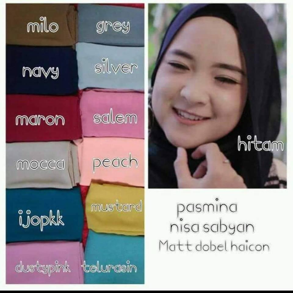 Pasmina pashmina jilbab kerudung krudung remaja wanita hijab murah terbaru pasmina SIBYAN