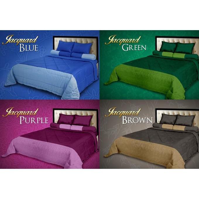 SPREI FATA JACQUARD 3 DIMENSI HARGA RESELLER - JDOAIHTG
