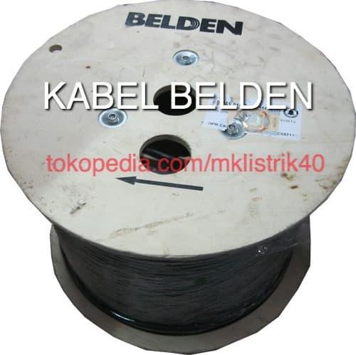 Kabel Coaxial BELDEN RG6 9116S ORIGINAL untuk Antena TV & CCTV 1 ROLL